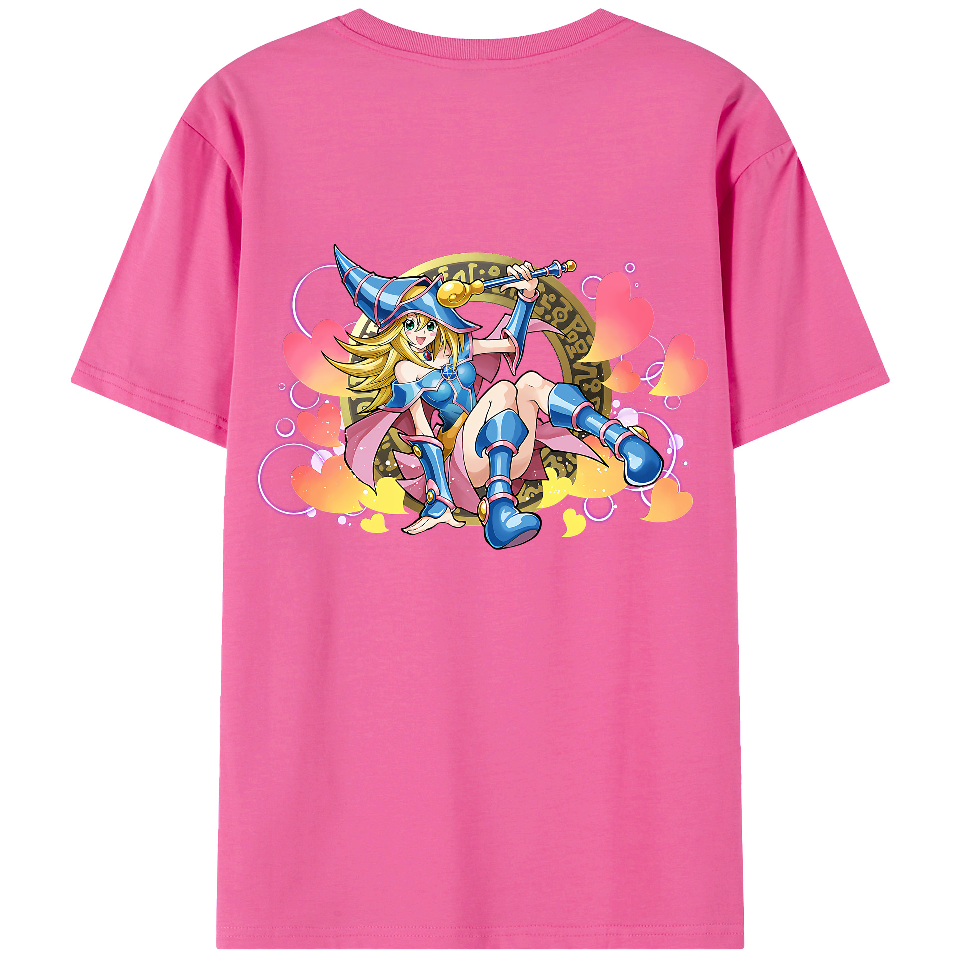 （画像用） 遊☆戯☆王 Yu-Gi-Oh! レディース半袖Tシャツ(バックプリント)